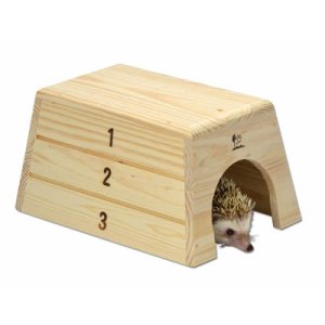 画像2: 【お取り寄せ商品】　小動物用跳び箱型木製ハウス！「とびばこハウス  」