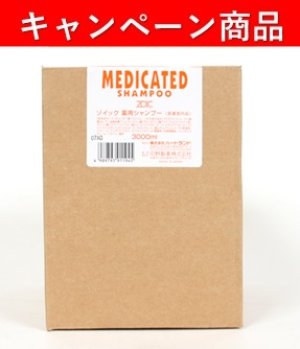 画像1: 【10月21日〜12月13日限定キャンペーン】「薬用シャンプー3000ml」