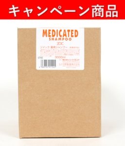 画像1: 【10月21日〜12月13日限定キャンペーン】「薬用シャンプー3000ml」 (1)